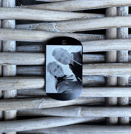Sleutelhanger met Foto Gravure
