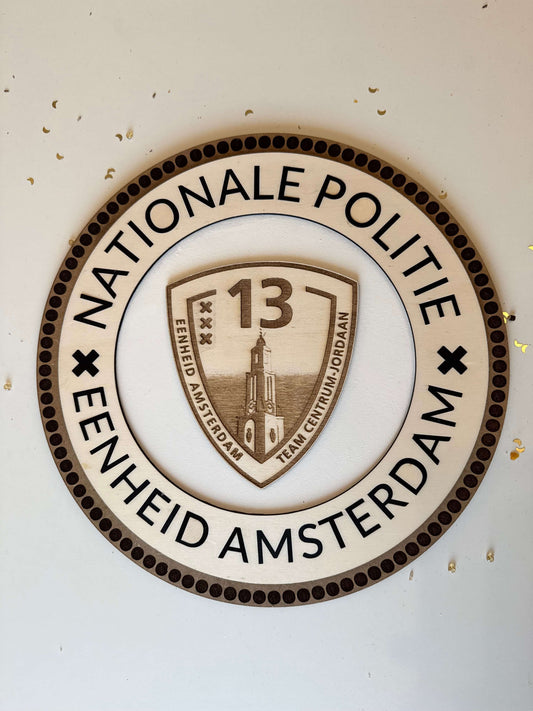 Nationale Politie - Wanddecoratie